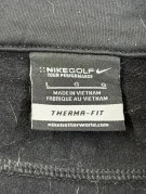 NIKE GOLF ΖΑΚΕΤΑ ZIP SPORTSWEAR ΜΑΥΡΟ ΑΝΤΡΙΚΟ PRE OWNED L