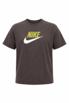 1990s NIKE T SHIRT STREETWEAR CHARCOAL UOMO PRE OWNED XL