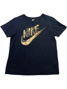 NIKE GRAPHIC TEE GOLD BLACK MEN PRE OWNED S