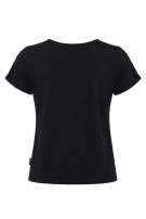 2000s NIKE GRAPHIC TEE MINIMAL BLACK WOMEN PRE OWNED S