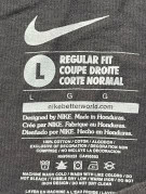 NIKE T SHIRT GRAPHIC CLASSIC NERO UOMO PRE OWNED L