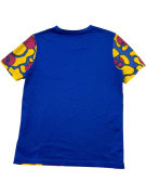 NIKE GRAPHIC T SHIRT STREETWEAR BLUE RED MEN PRE OWNED M