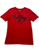 NIKE GRAPHIC TEE ATHLETIC ROSSO UOMO PRE OWNED M