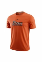 NIKE GRAPHIC TEE ATHLETIC ORANGE MENS PRE OWNED L