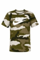 NIKE GRAPHIC TEE CAMO MEN PRE OWNED S