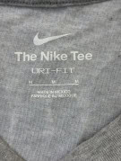 NIKE GRAPHIC TEE MINIMAL GREY MEN PRE OWNED M