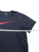NIKE GRAPHIC TEE MINIMAL BLACK MEN PRE OWNED XL