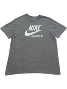 NIKE GRAPHIC TEE SPORTSWEAR ΓΚΡΙ ΑΝΤΡΙΚΟ PRE OWNED M