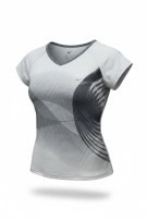 NIKE GRAPHIC TEE SPORTSWEAR GRIGIO DONNA PRE OWNED S