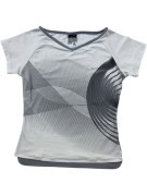 NIKE GRAPHIC TEE SPORTSWEAR GRIGIO DONNA PRE OWNED S