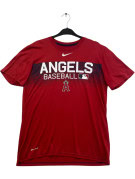NIKE GRAPHIC TEE SPORTSWEAR RED MEN PRE OWNED M