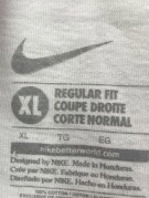 NIKE GRAPHIC TEE SPORTSWEAR OFF WHITE UOMO PRE OWNED XL
