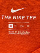 NIKE GRAPHIC TEE SPORTSWEAR ARANCIONE UOMO PRE OWNED XS