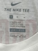 NIKE GRAPHIC TEE SPORTSWEAR WHITE MEN PRE OWNED M