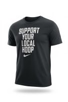 NIKE GRAPHIC TEE SPORTY BLACK MEN PRE OWNED L