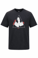 NIKE GRAPHIC TEE STREETWEAR NERO UOMO PRE OWNED XXL