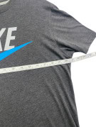 NIKE GRAPHIC TEE STREETWEAR CHARCOAL UNISEX PRE OWNED L