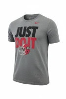 NIKE GRAPHIC TEE STREETWEAR ΓΚΡΙ ΑΝΤΡΙΚΟ PRE OWNED L