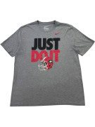 NIKE GRAPHIC TEE STREETWEAR ΓΚΡΙ ΑΝΤΡΙΚΟ PRE OWNED L