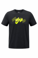 NIKE GRAPHIC TEE STREETWEAR NERO UOMO PRE OWNED L