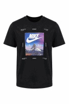 NIKE GRAPHIC TEE STREETWEAR ΜΑΥΡΟ ΑΝΤΡΙΚΟ PRE OWNED S