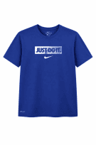 NIKE T SHIRT GRAPHIC STREETWEAR BLU UOMO PRE OWNED L