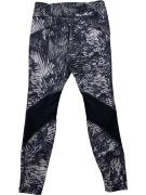 Nike Women’s Dri-FIT Printed Leggings Grey/Black Size M