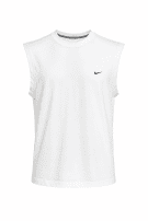 2000s NIKE GYM TOP MINIMAL ΛΕΥΚΟ ΑΝΔΡΙΚΟ PRE OWNED XL