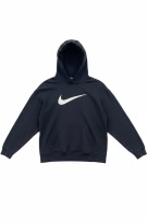 Nike Hoodie Big Logo Μαύρο Unisex M