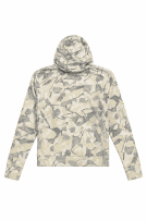 NIKE FELPA CON CAPPUCCIO CAMO CREMA UOMO PRE OWNED M