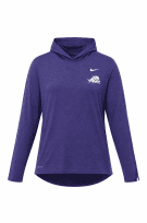NIKE HOODIE GRAPHIC PURPLE UNISEX PRE OWNED XXL
