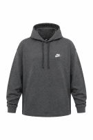 NIKE HOODIE MINIMAL ΓΚΡΙ ΑΝΤΡΙΚΟ PRE OWNED M