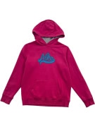 Nike Hoodie Ροζ με Logo Μπροστά Unisex M