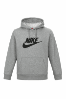 NIKE HOODIE STREETWEAR GREY MEN PRE OWNED L