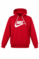 NIKE HOODIE STREETWEAR RED MEN PRE OWNED L