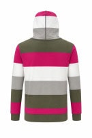 Y2K NIKE FELPA CON CAPPUCCIO STRIPED ATHLETIC MULTICOLORE UNISEX PRE OWNED M