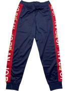 NIKE JORDAN pantaloni jogger della tuta con nastro logo blu scuro da uomo S
