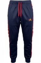 NIKE JORDAN pantaloni jogger della tuta con nastro logo blu scuro da uomo S