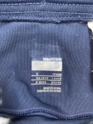 Nike Leggings sportivi 3/4 Dri-FIT Logo blu da uomo M