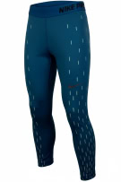 NIKE ΚΟΛΑΝ PRO DRI-FIT ΤΥΠΩΜΑ ΜΠΛΕ/ΠΡΑΣΙΝΟ ΓΥΝΑΙΚΕΙΟ XS