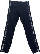 NIKE LEGGINGS SPORTSWEAR BLACK WOMENS PRE OWNED M