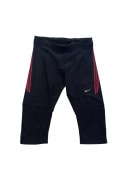 NIKE Κολάν Τρεξίματος 3/4 Dri-Fit Reflective Μαύρο Κόκκινο ΓΥΝΑΙΚΕΙΟ L