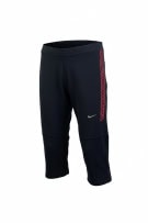 NIKE Κολάν Τρεξίματος 3/4 Dri-Fit Reflective Μαύρο Κόκκινο ΓΥΝΑΙΚΕΙΟ L