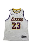 NIKE Lakers Basketball Jersey NBA Logo Λευκό Ανδρικό M