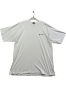 Nike Λευκό T-Shirt Basic Mini Swoosh Logo Size M