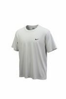 Nike Λευκό T-Shirt Basic Mini Swoosh Logo Size M