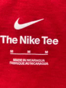 NIKE LONG SLEEVE TEE SPORT RED MENS PRE OWNED M