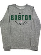 NIKE LONGSLEEVE ATHLETIC GREY MEN PRE OWNED S