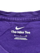 NIKE MAGLIA A MANICHE LUNGHE JUST DO IT LOGO VIOLA UNISEX S