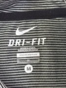 NIKE POLO SHIRT SPORTSWEAR BLACK RED GREY MENS PRE OWNED M